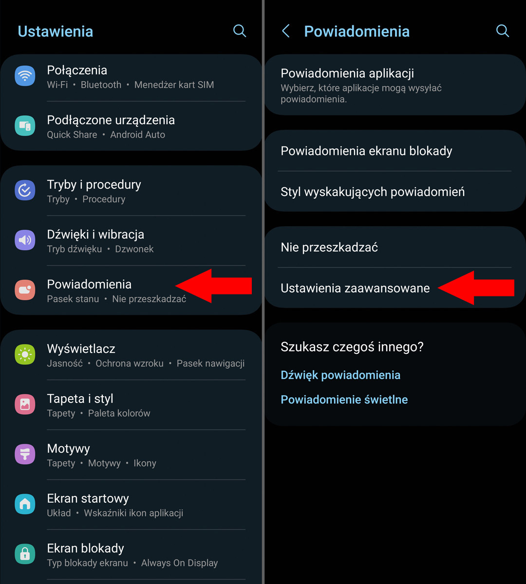 Jak odczytać powiadomienia?