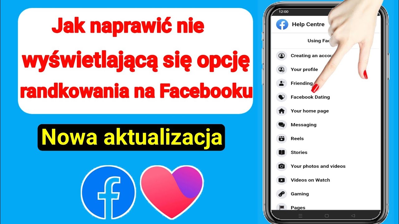 Jak zaktualizować Randki na FB?