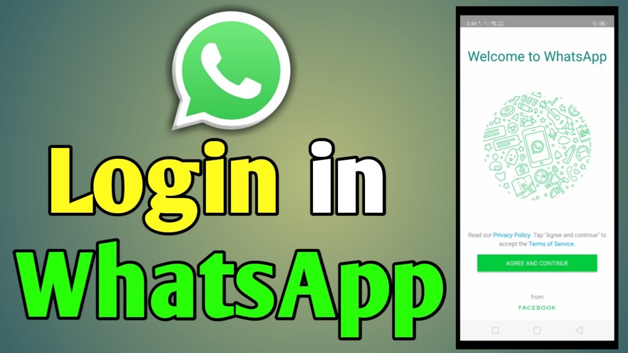 Jak zalogować się na Whatsappa?