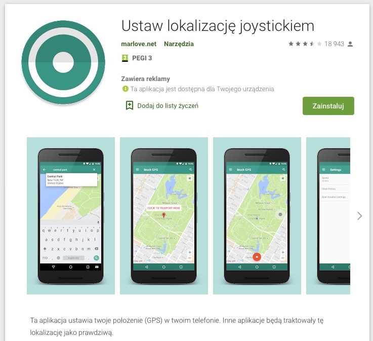Jakie aplikację do lokalizacji?
