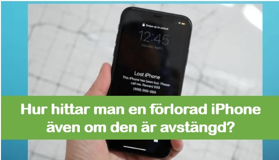 Kan man spåra iPhone när den är avstängd?