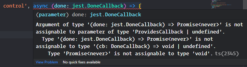 What is done () in callback Jest?