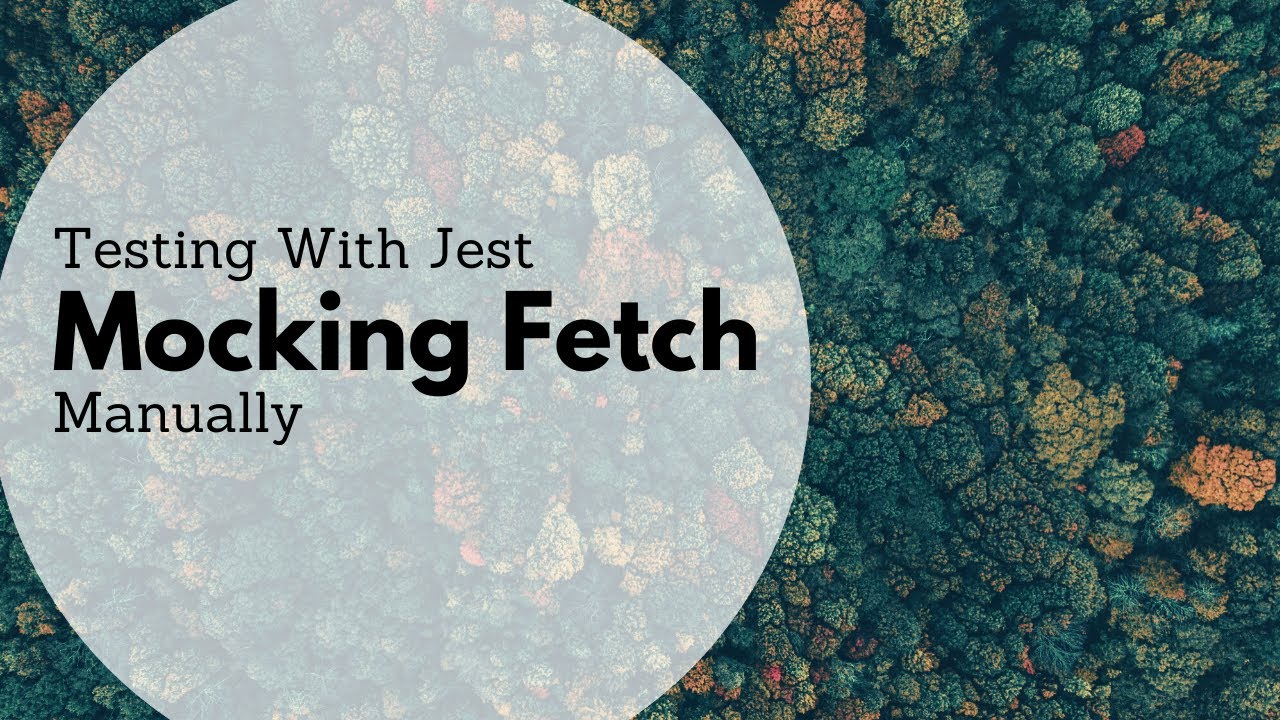 What is mock fetch?