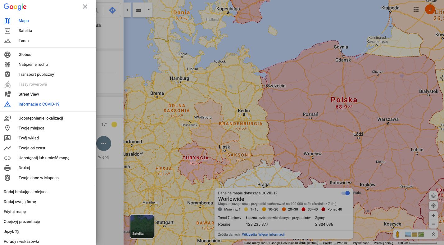 Co dają punkty w Google Maps?