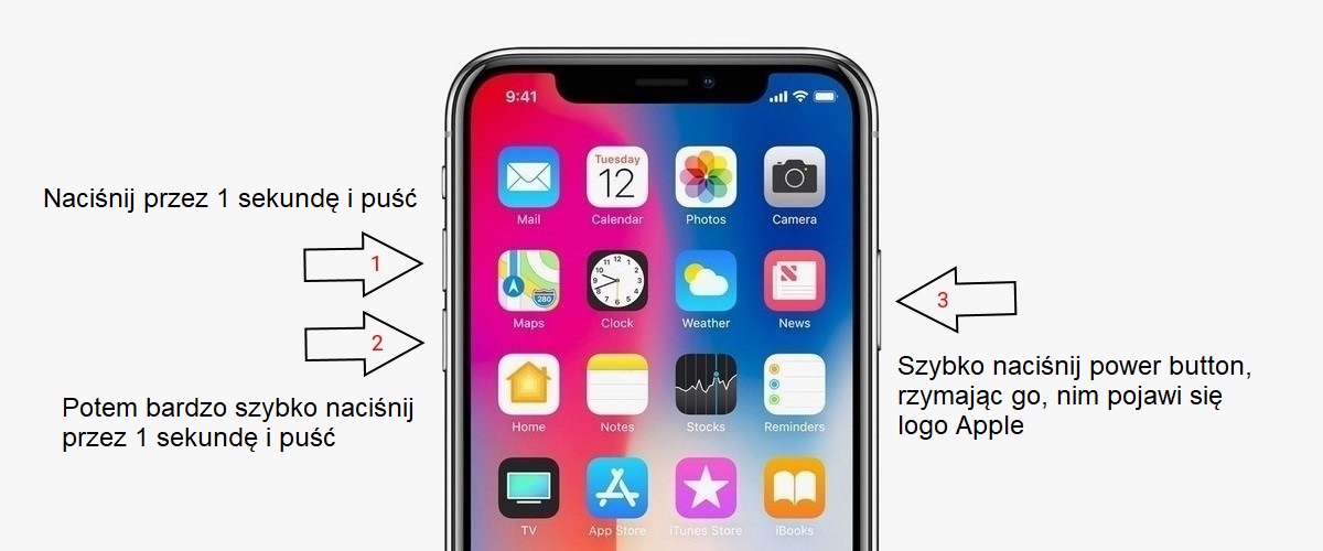 Co zrobić gdy hard reset nie działa iPhone?