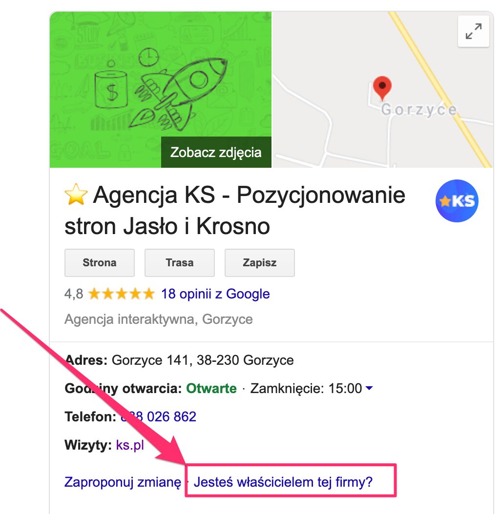 Czy Google usuwa wizytówki?