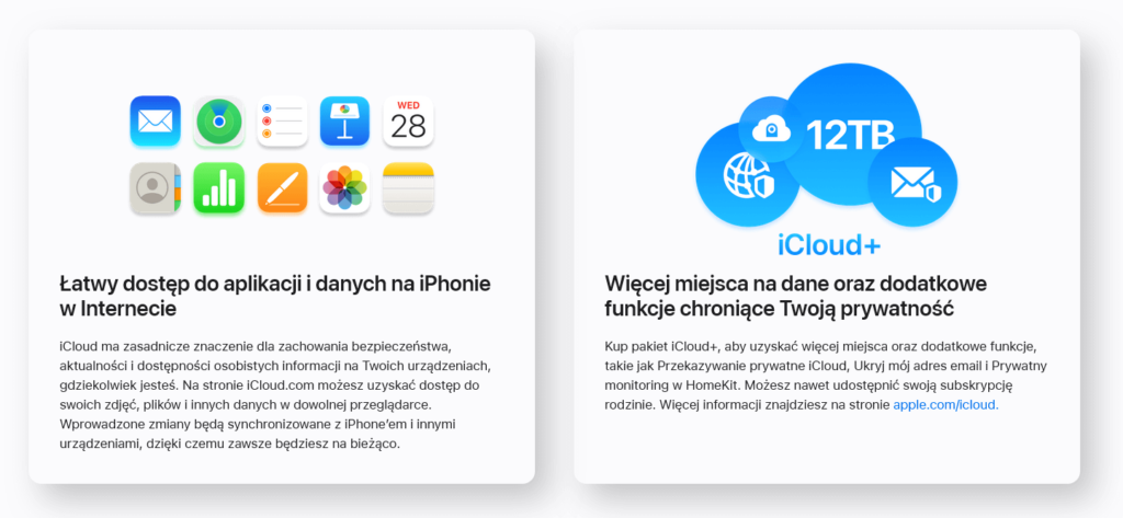 Czy iCloud jest konieczny?