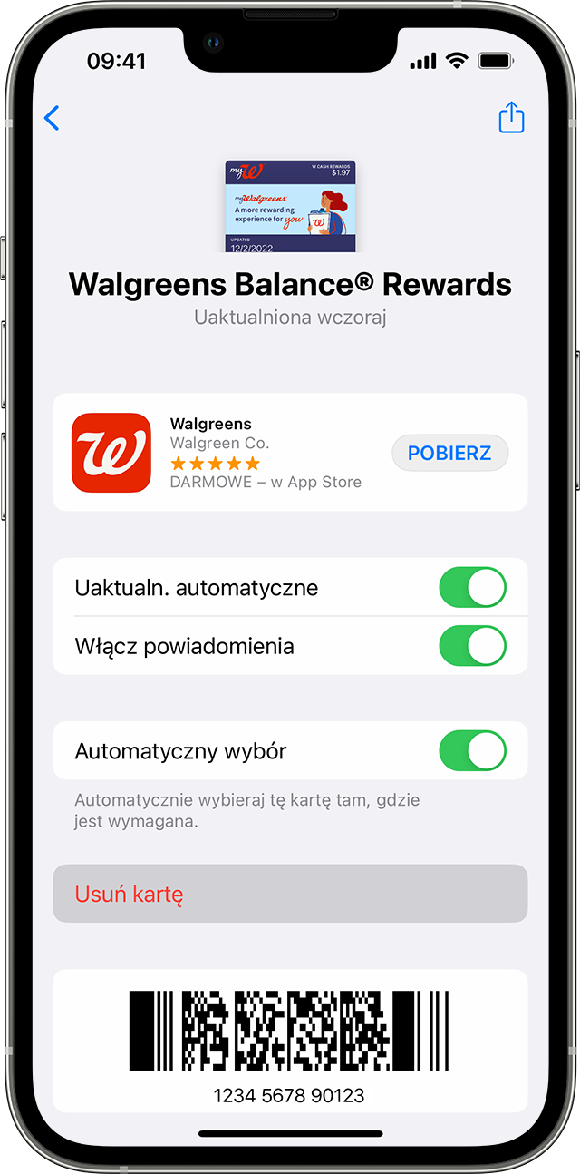 Czy można usunac kartę z Apple Pay?