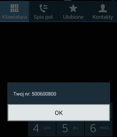 Czy na karcie SIM jest zapisany numer?