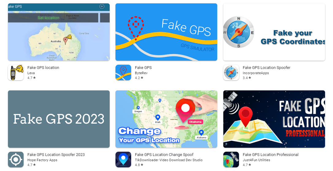 Does a fake GPS work like VPN?