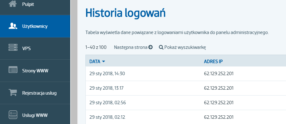 Jak dowiedzieć się kiedy ostatnio logował się użytkownik?