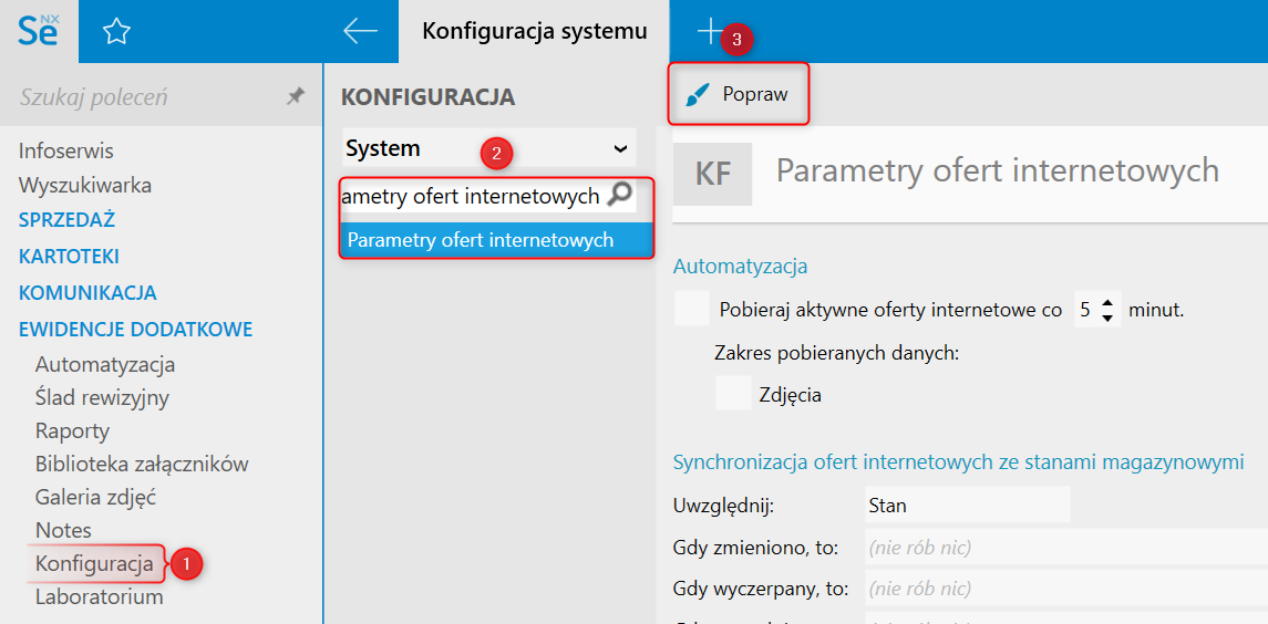 Jak odblokować synchronizację?