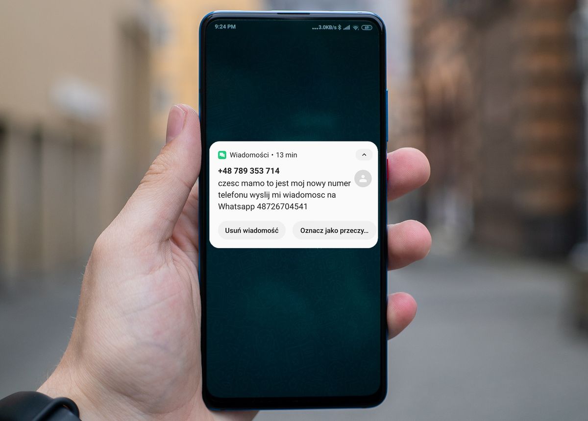 Jak poinformować o nowym numerze telefonu?