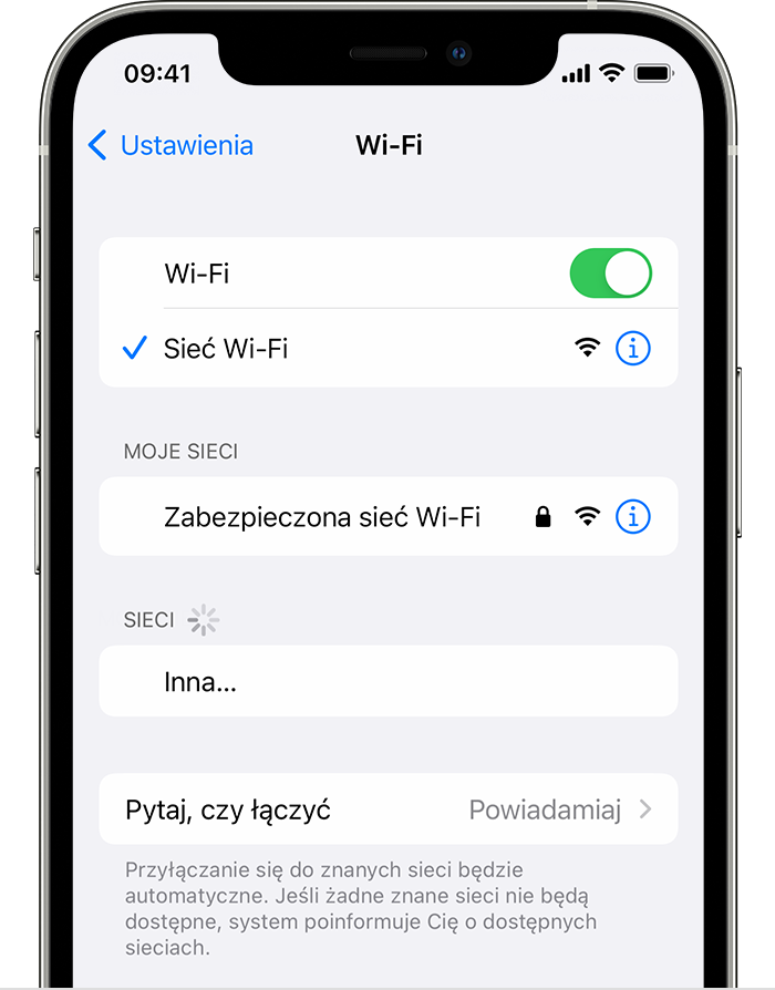 Jak połączyć się z siecią WLAN?