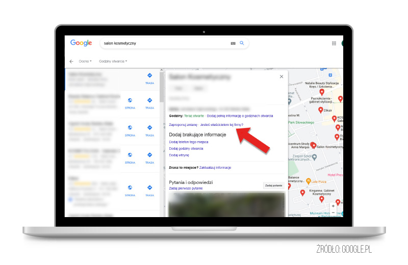 Jak sprawdzić czy wizytówką Google jest zweryfikowana?