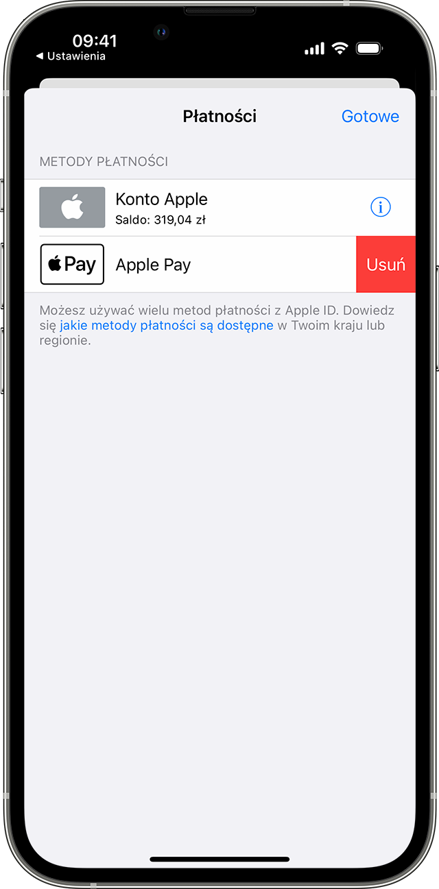 Jak usunac kartę z konta Apple ID?