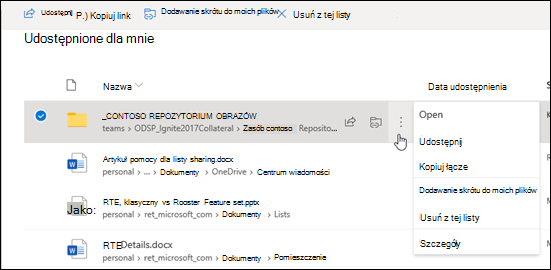 Jak usunąć skrót z usługi OneDrive?