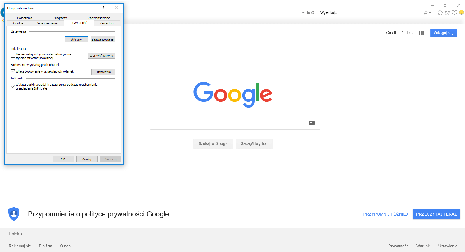 Jak włączyc lokalizację?