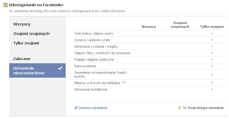 Jak włączyć udostępnianie?