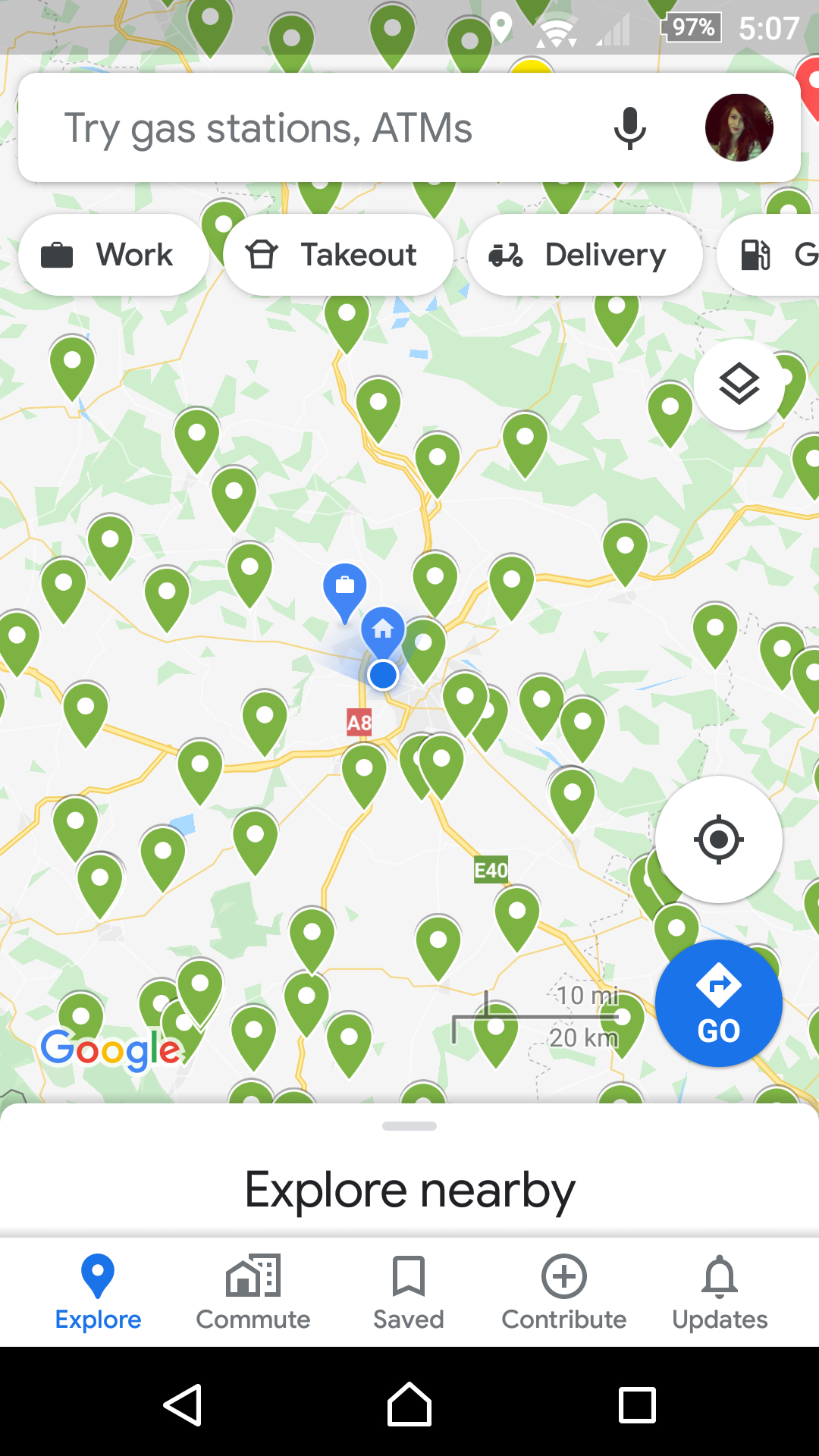 Jak wyłączyć pinezki na mapach Google?