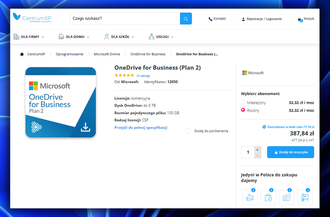 Jak za darmo zwiększyć pamięć OneDrive?