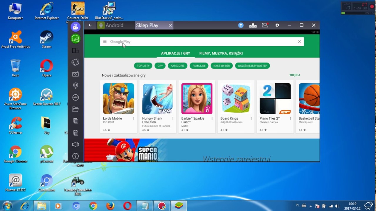 Jak zainstalować sklep play na komputerze?