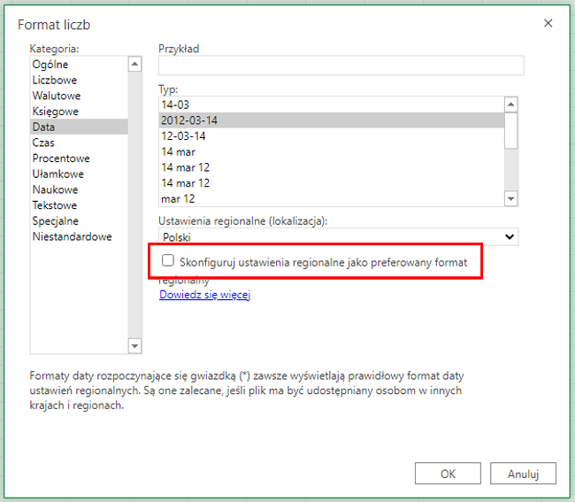Jak zmienić format regionalny Windows?