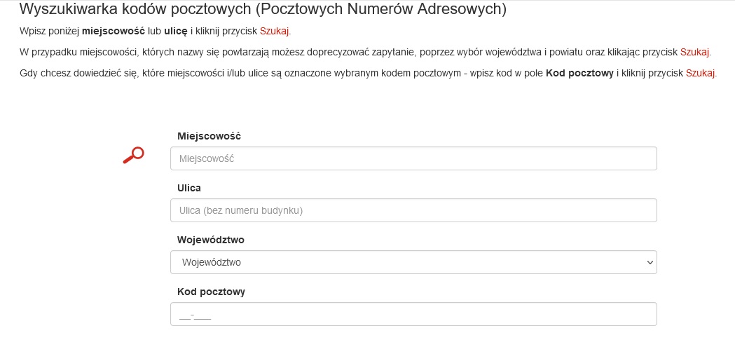 Jak zmienić miejsce zamieszkania przez internet?