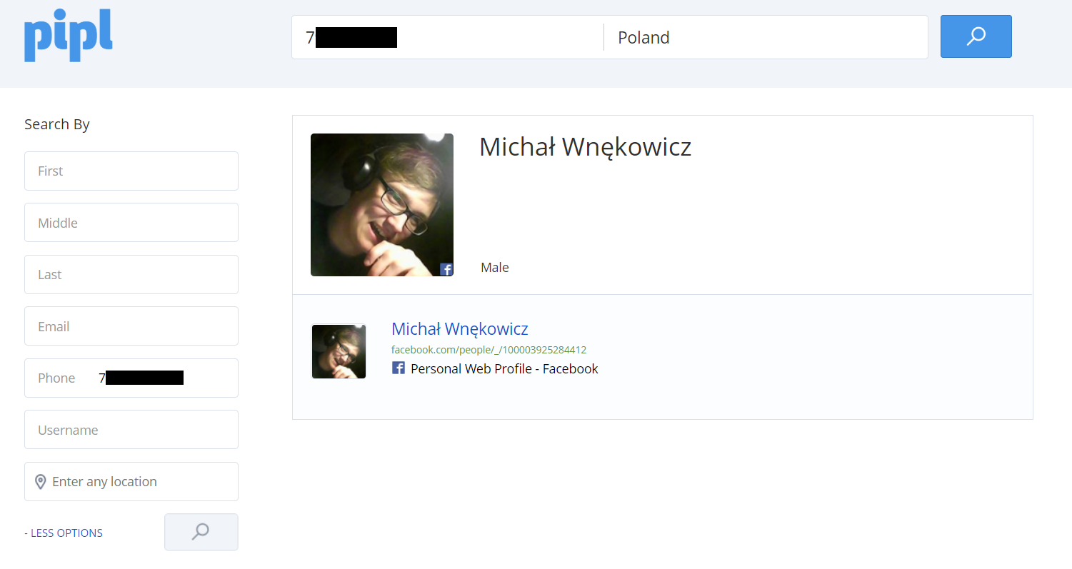 Jak znaleźć adres email po numerze telefonu?