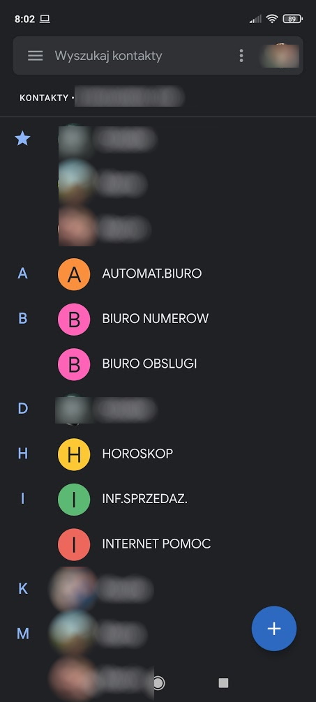 Jak znaleźć ukryte kontakty w telefonie?