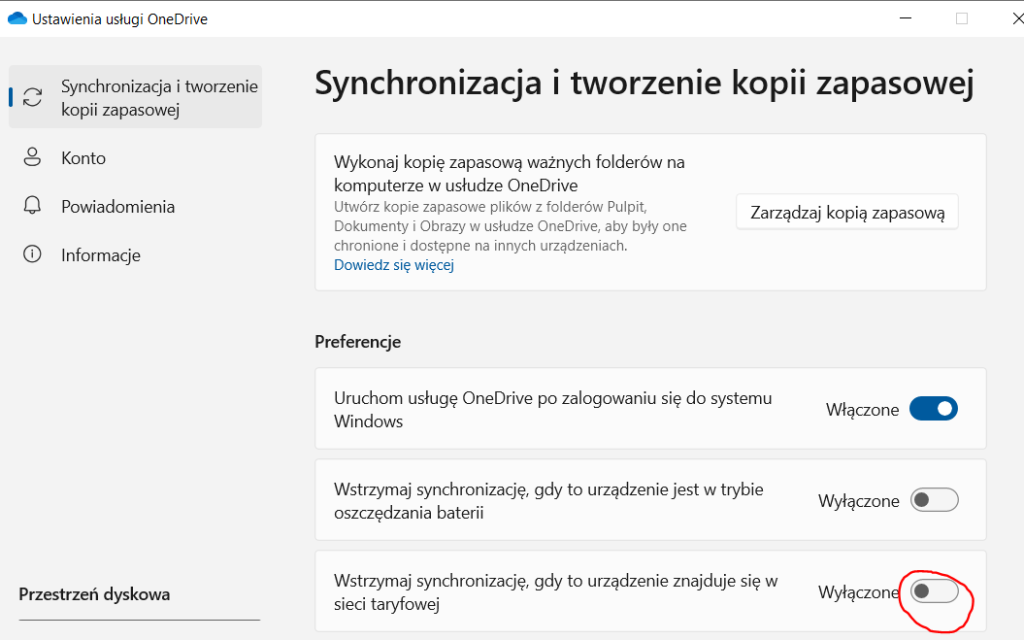 Jak zresetowac synchronizację?