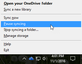Wat betekent OneDrive is gestopt?