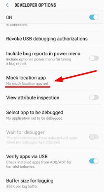 Why does mock location keep turning off?