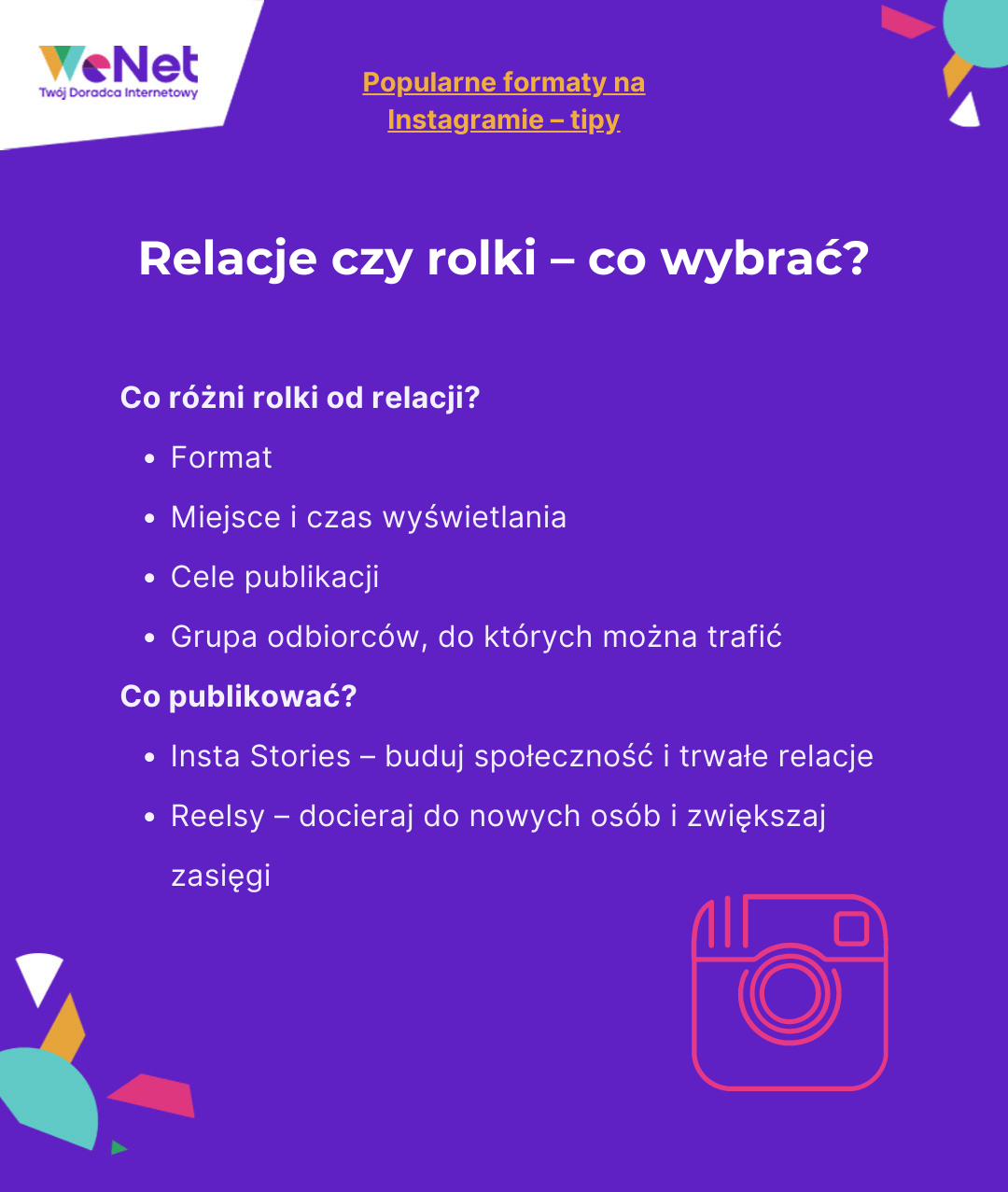 Czym różni się rolka od relacji?