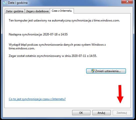 Dlaczego komputer nie trzyma godziny?