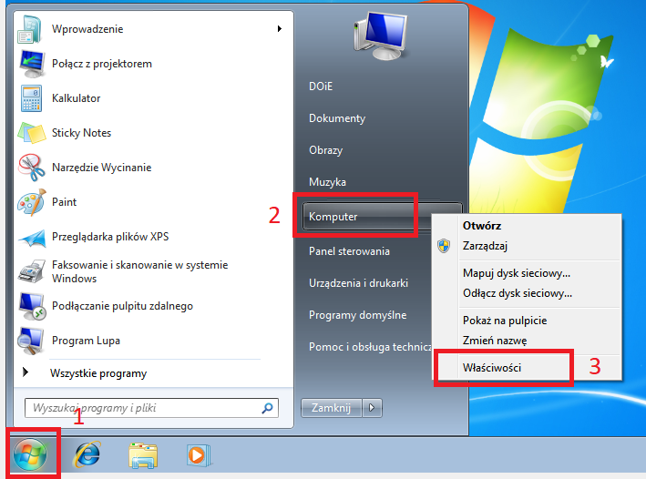 Gdzie są ustawienia w Windows 7?