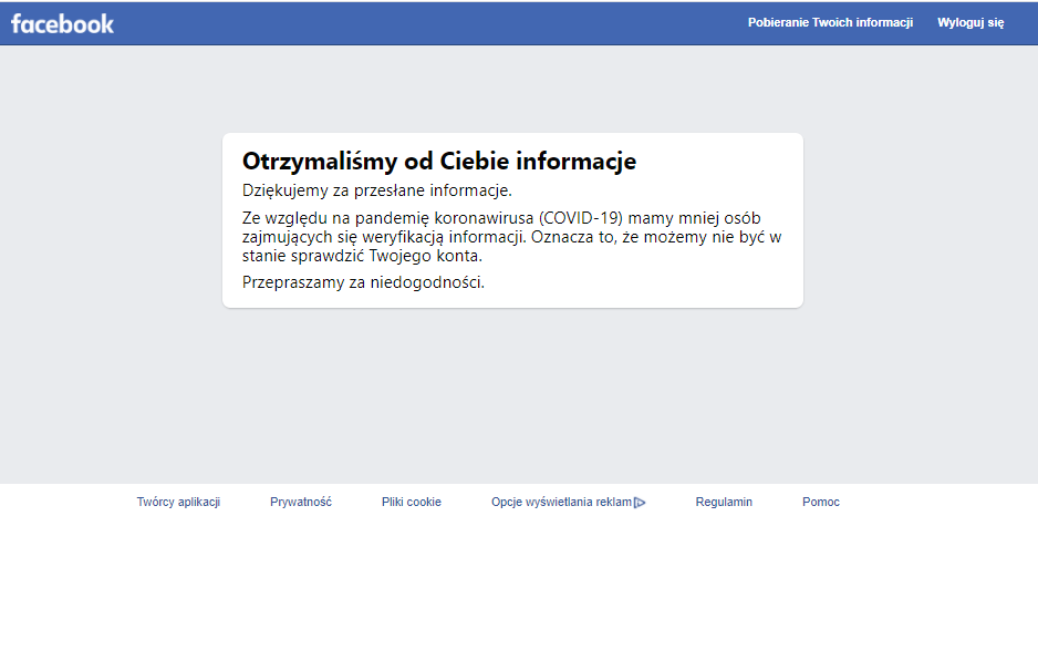 Ile się czeka na odblokowanie konta?