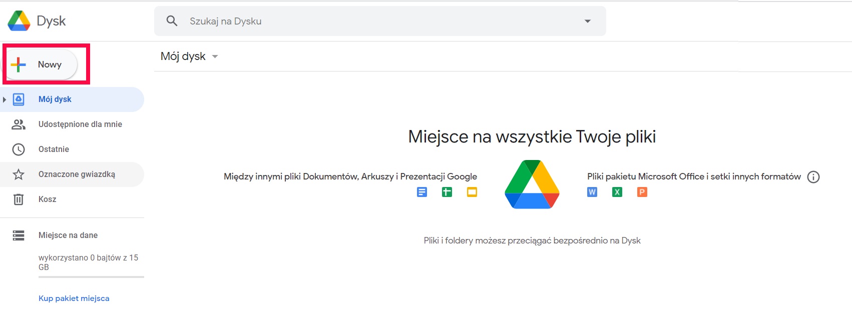 Jak działa Dysk Google?