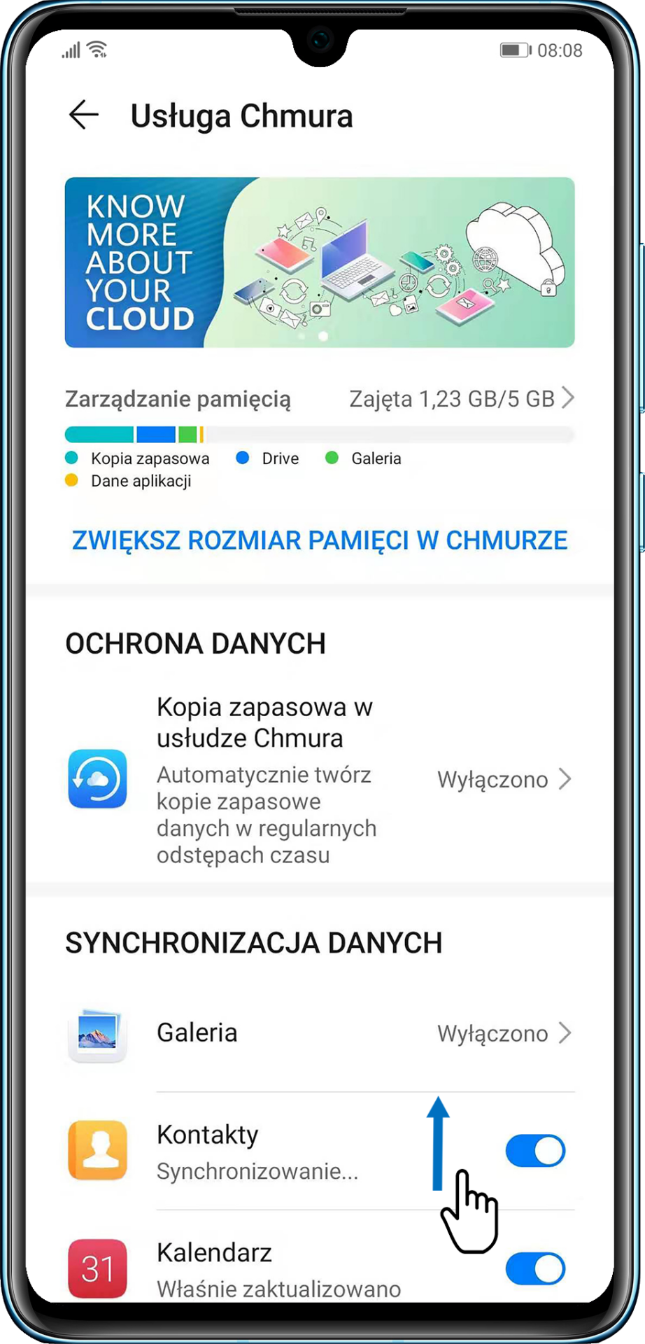 Jak synchronizować dane?