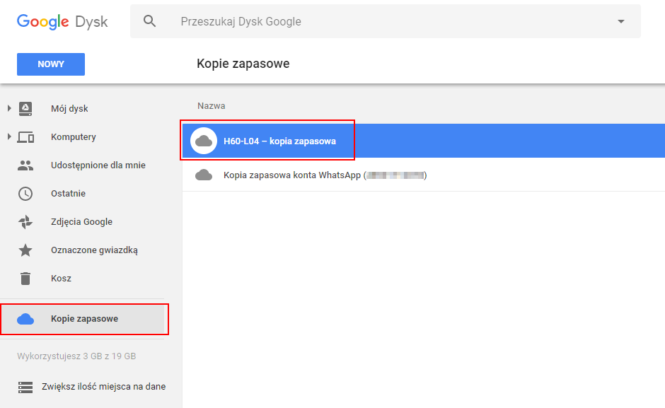Jak usunąć kopię zapasową z Google?