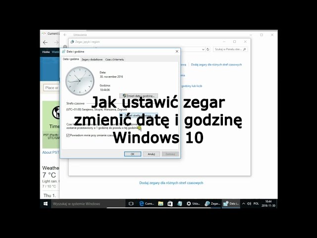 Jak wyłączyć Zegar win 10?
