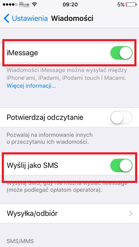 Jak wyslac SMS z iPhone bez iMessage?