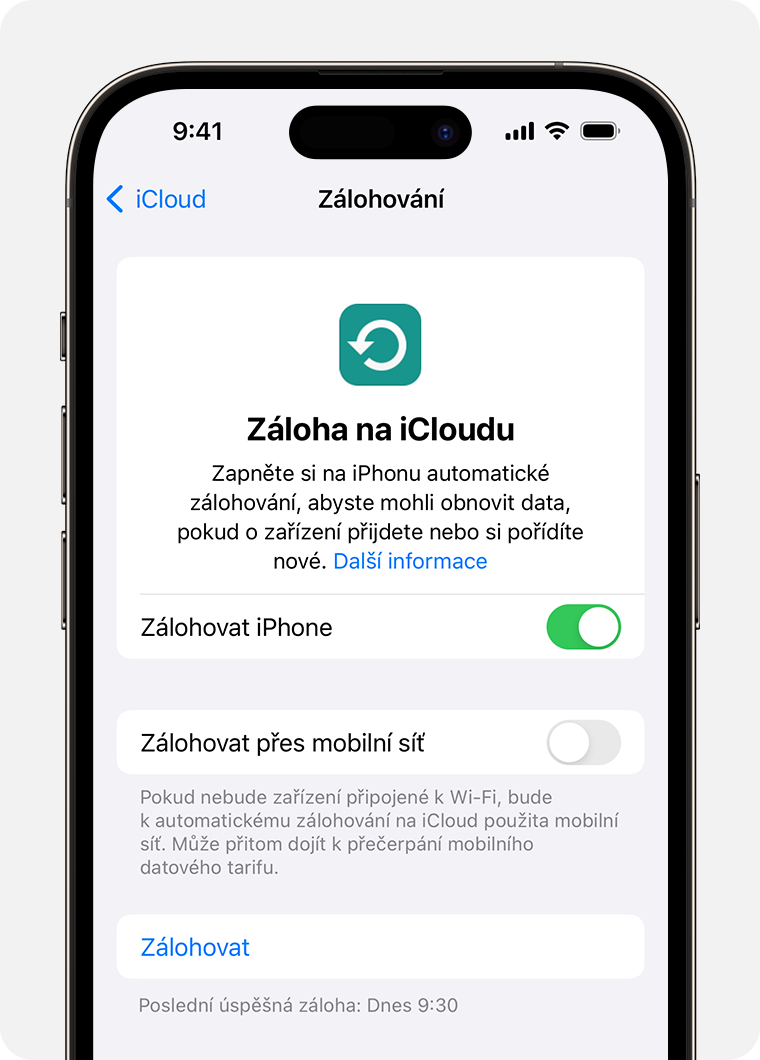 Jak zálohovat na cloud?