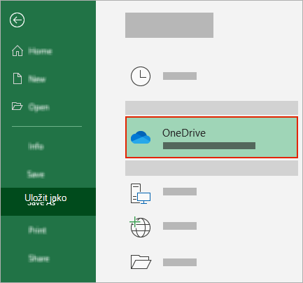 Jak zrušit automatické ukládání do OneDrive?
