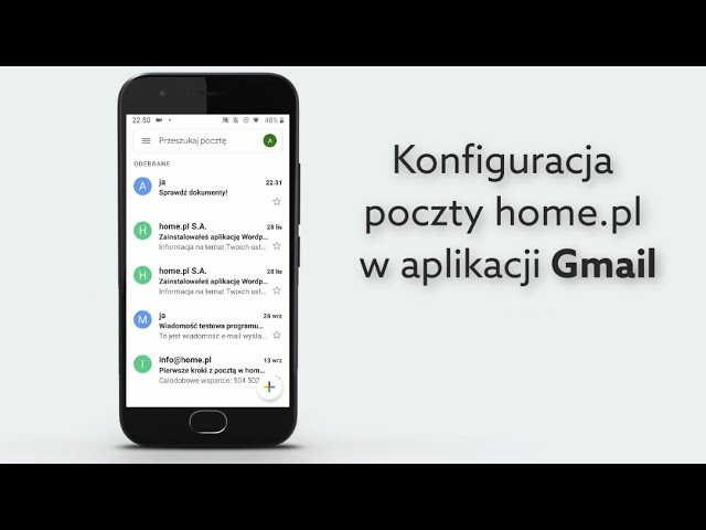 Jak zsynchronizować pocztę Gmail z telefonem?