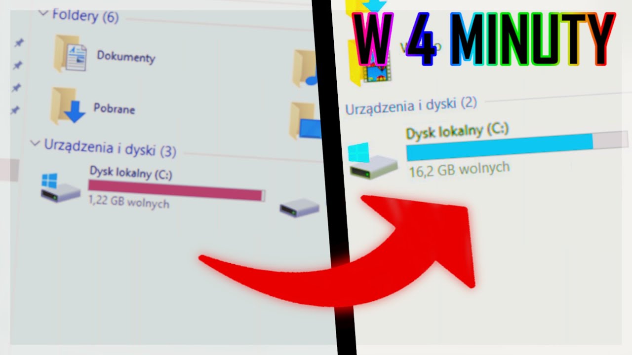Jak zwolnić miejsce na dysku?