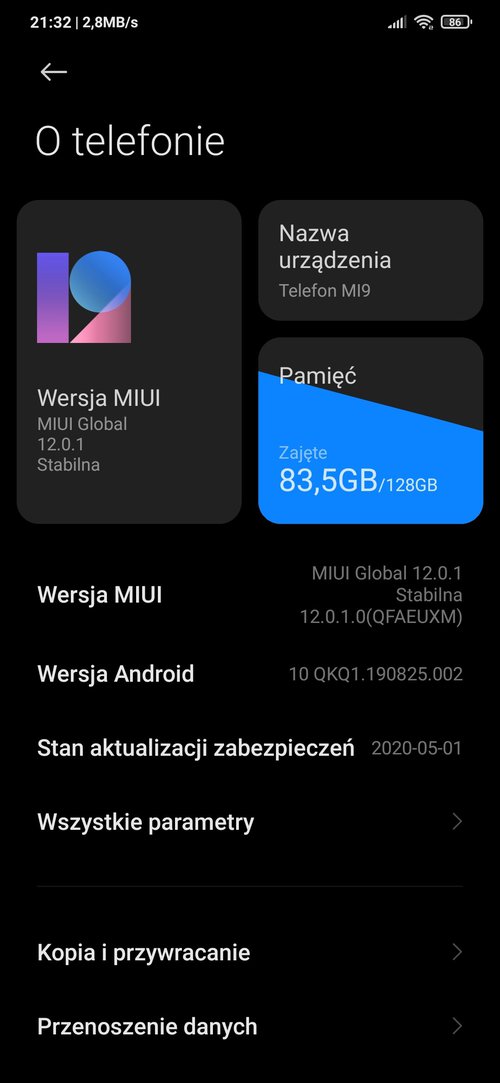 Co to jest aktualizacja MIUI?