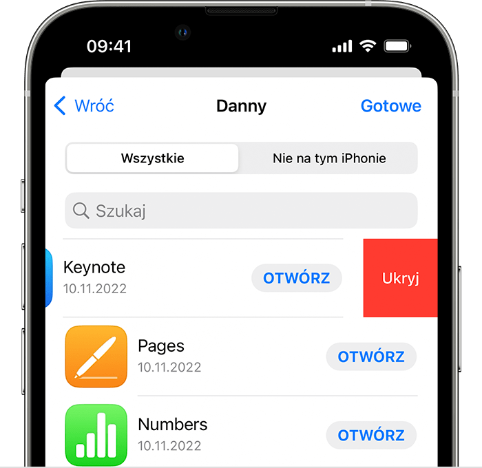 Czy w iPhone można ukryc aplikację?