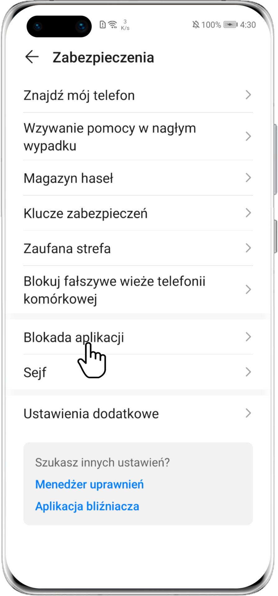 Jak zdjąć blokadę z aplikacji?