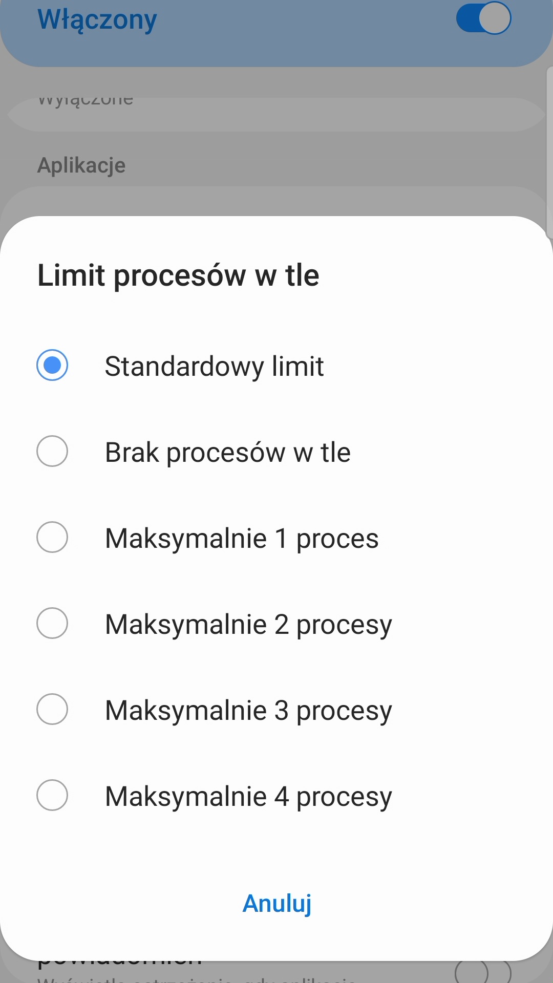 Jak zresetować aplikacje?